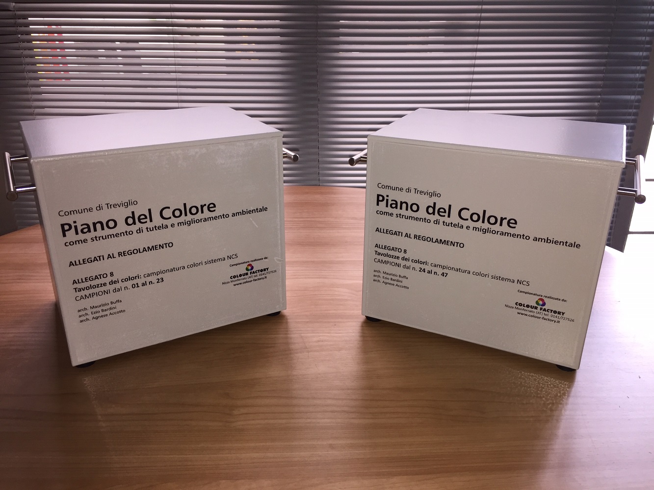 Piano colore: i colori delle città colour factory
