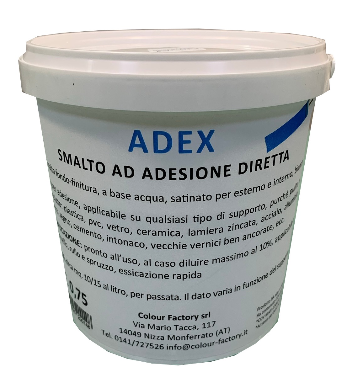 smalto all'acqua adex