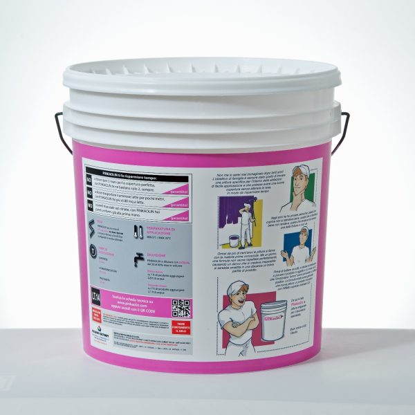 idropittura mural pinkaolin