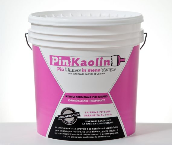 idropittura mural pinkaolin