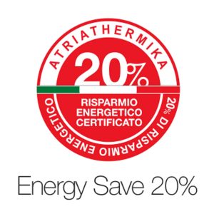 Grazie a AtriaThermika, puoi risparmiare fino al 20% di energia per la climatizzazione di casa tua